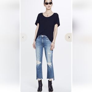 MOTHER THE INSIDER CROP STEP CHEW WOMENS SIDE 26